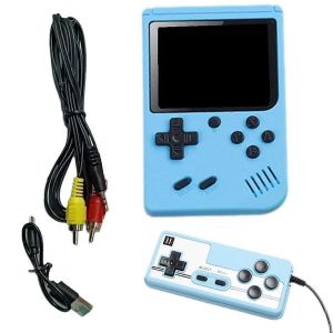 Console De Jeux Vidéo Portable 3,0 Pouces Couleur Rétro Portable Mini Lcd Enfants Couleur Lecteur De Jeu Intégré Dans 500 Jeux Bleu - Neuf
