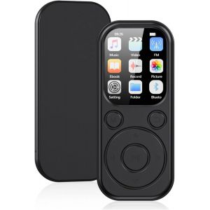 CHECARZHN--NO1-Lecteur Mp3 Avec Bluetooth 5.4, Lecteur De Musique Portable Hi-Fi Avec Écran Ips De 2,01 Pouces, Musique Numérique Et Livres Audio À Tout Moment, Jusqu'À 128G, (Sans Petite Carte - Neuf