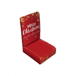 les d&eacute;corations de no&euml;l Rouge de No&euml;l Salle &agrave; Manger Housses de Chaise Extensible Pr&eacute;sident Housses Protecteur de Machine de Cuisine, Chaise de Couvrir Pour la Salle &agrave; Manger de No&euml;l - Neuf
