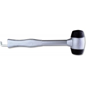 Eryi-- Maillet De Camping Polyvalent, Robuste Et Ergonomique Avec Crochet Pour Extraire Sardine Et Piquets - Gris - Neuf