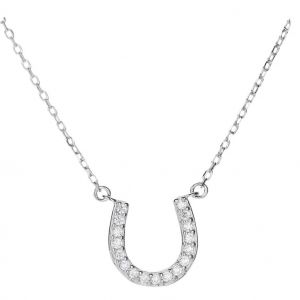 Collier Pendentif Pour Femme Avec Cha&icirc;ne Courte Originale Et Strass Brillants, Id&eacute;al Pour Les Peaux Sensibles - Parfait Pour Les Occasions Sp&eacute;ciales - Neuf