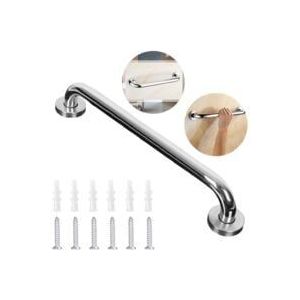 Barre d'appui murale robuste en acier inoxydable pour baignoire, toilettes, pour enfants handicapés (30 cm) - Neuf