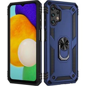 Kal-Coque Pour Huawei Y6 2018, Etui Housse Huawei Y6 2018 + Protecteur D'écran, Antichoc Militaire [Tough Armor] Heavy Duty Shock Proof Protective Housse Avec Anneau Support,Roseor - Neuf