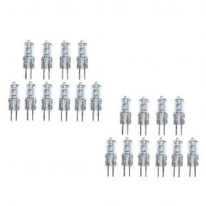20x 5w Halog&egrave;ne G4 6v Capsule Transparente Ampoules Blanc Chaud,Lampes &Agrave; Douille G4 - Neuf