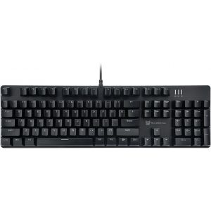 Clavier de jeu m&eacute;canique filaire avec r&eacute;tro&eacute;clairage LED Noir 104 touches Clavier de jeu am&eacute;ricain avec interrupteur amovible Marron - Neuf