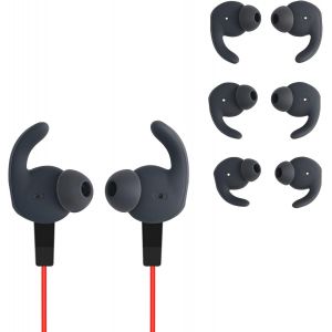 KAL-X Couverture Compatible Avec Huawei Am61 Xsport -Protection En Silicone Pour Écouteurs Avec Crochet Oreille -3 Tailles - Neuf