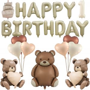 CAUC-Decoration Anniversaire 1 An - Anniversaire 1 An - Peut &ecirc;Tre Utilis&eacute; Comme D&eacute;Cor pour Les Activit&eacute;S Int&eacute;Rieures Et Ext&eacute;Rieures, Parfaits pour Les Douches pour B&eacute;B&eacute;S - Neuf