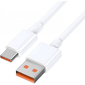 C&acirc;ble 120W Pour Xiaomi Redmi, C&acirc;ble Usb Type-C Pour Charge Rapide, C&acirc;ble Turbo De Charge Compatible Avec Xiaomi 14/13/10T/11T[J229] - Neuf