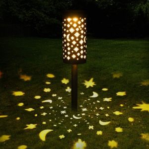 Lampes Solaires Led Led Pour All&eacute;e De Jardin, &Eacute;clairage D&eacute;coratif Ext&eacute;rieur &Eacute;tanche Pour Pelouse Et Cour - Neuf