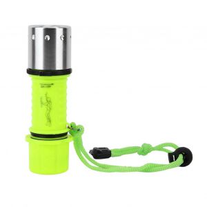 Hjlian Lampe De Poche Led Etanche Pour Plongee Sous-Marine, Eclairage D'exterieur Haute Luminosite Pour Photographie Sous-Marine - Neuf