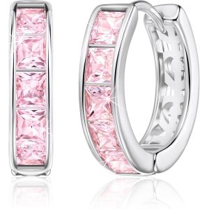 Senior-Petites Créoles, Boucles D'oreilles En Forme De Piercing, Boucles D'oreilles Hélicoïdales, Bijoux Sans Nickel Pour Femmes, Mini-Créoles En Or Rose Et Argent[L154] - Neuf