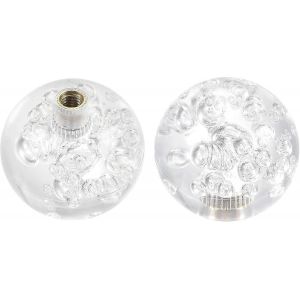 Poignée De Joystick Tête Sphérique M6 Transparente Facile À Installer Pour Jeu D¿Arcade Partie 2 Pack - Neuf