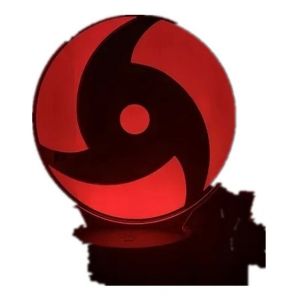Pour La Veilleuse Naruto Sharingan &Agrave; Couleurs Changeantes - Neuf