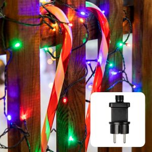 lbgwp60-Led Pour L'Extérieur Ou L'Intérieur I Multicolore I Led Alimentée En Courant Avec 80 Led I Avec Câble En Vert 59 Lm I 560503 - Neuf