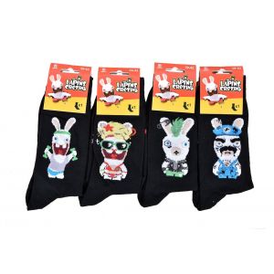 Chaussettes Lapins Crétins Pack De 3 Paires - Neuf