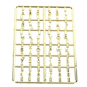 Maison de poup&eacute;e miniature bricolage lettres chiffres ensemble 1/12 &eacute;chelle porte d'entr&eacute;e meuble accessoire - Neuf