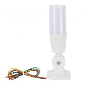 XYONG Voyant d'avertissement 3 couleurs, tete de lampe rotative a 180¡ã, pliable et flexible, feu de signalisation LED avec avertisseur sonore pour urgence - Neuf