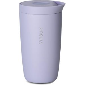 Eryi-Mug Isotherme Pour Café À Emporter 350ml - Anti-Fuite, Double Paroi, Acier Inox, Boissons Chaudes Et Froides - Tasse Isotherme Avec Fermeture Quick Press - Neuf