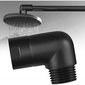 KAL-Lot De 2 Adaptateurs Coudes De Douche À 90 Degrés, Adaptateur Coude, Adaptateur De Bras De Douche, Adaptateur De Bras De Douche, Adaptateur De Pommeau De Douche, Raccord De Bras De Douche Mobile - Neuf