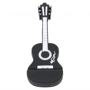 Cles USB a memoire flash Guitare apparence Capacite Systeme compatible en option Cle USB pour le stockage de donnees Transmission 16 Go - Neuf