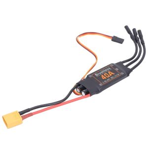 Sansh-Esc Sans Balais, Contrôleur De Vitesse Électrique De Moteur Sans Balais 40a Rc Sortie 5 V / 3a Bec Pour Accessoire D'avions Drone Rc-Trahoo - Neuf