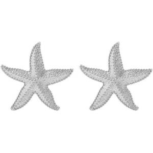 Kal-Boucles D'oreilles Étoile De Mer Pendantes En Or Esthétiques 14k Plaqué Or Hypoallergénique Piercing Cartilage Créoles Clous D'oreilles Bijoux Pour Femmes Et Filles - Neuf