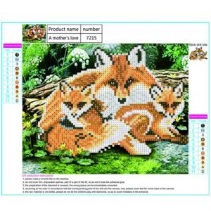 Bricolage Strass Broderie Point De Croix Diamant Peinture Art Artisanat Maison D&eacute;coration Murale - Neuf