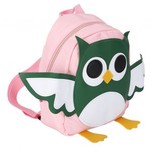 Sac A Dos Pour Tout-Petits, Motif Hibou, Sac A Dos Pour Ecoliers, Sacs A Main Pour Enfants, Rose - Neuf