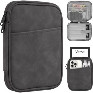 Housse Universel Pour 7"" Kindle Paperwhite/Colorsoft 2024 Compatibility 6.8"" Paperwhite 2021 And 6""-6.8"" Kobo/Tolino/Sony Ereader With Anti-Drop Android Tablet Sleeve Case,Gris - Neuf