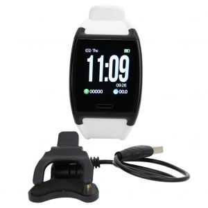 Montre De Sport Etanche, Bracelet Connecte, Moniteur De Frequence Cardiaque, De Pression Arterielle Et De Sommeil, Blanc V2 - Neuf