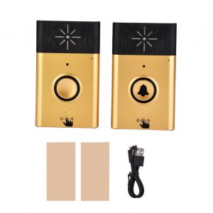 Interphone vocal sans fil portable, sonnette mobile pour interieur/exterieur - Neuf