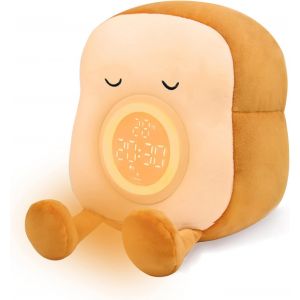 Veilleuses En Peluche Pour Enfants, Réveils Amusants En Forme De Pain Grillé, Idéals Pour La Chambre À Coucher, Lampe De Chevet Tendance Pour Femmes Et Enfants De 6, 7, 8, 9, 10 Et 11 Ans. - Neuf