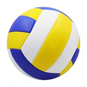 Ballon De Volley-Ball De Competition Taille 5, Lot De 3, En Caoutchouc Pvc Cousu A La Machine, Pour Entra&icirc;nement En Interieur Et En Exterieur Sur La Plage - Neuf