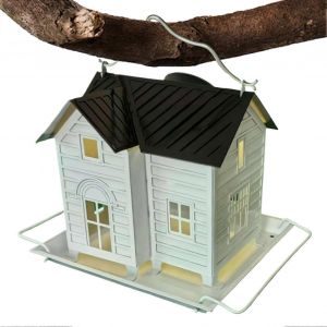 Mangeoire Solaire Pour Oiseaux, Station D'alimentation Suspendue Pour Perroquets, Grande Capacite, Avec Remplissage Continu, Ideale Pour Terrasse, Balcon Ou Jardin. - Neuf