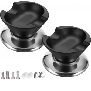 Lot De 2 Boutons De Couvercle De Casserole Universels, Poignée De Maintien Pour Couvercle De Casserole, Bouton De Remplacement Pour Ustensiles De Cuisine - Neuf