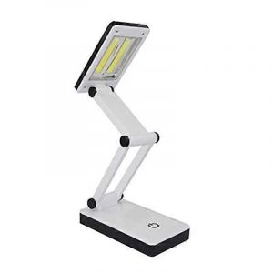 Lampe De Bureau Portable Super Cob Led Pliable Batterie De Contr&ocirc;le Sensible &Agrave; La Presse Et Aliment&eacute; Par Usb (Sans Batte - Neuf