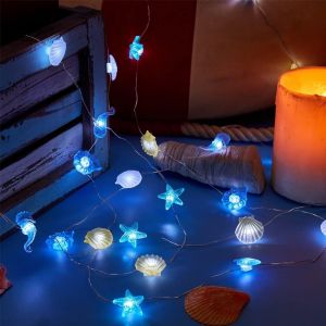 Trahoo-Guirlande Lumineuse Animaux Marins, 3 M, 30 Led, Pour Chambre D'enfant, Animaux Marins, Guirlande Lumineuse Maritime, Guirlande Lumineuse Pour Chambre D'enfant, Guirlande Lumineuse Animaux Mar - Neuf
