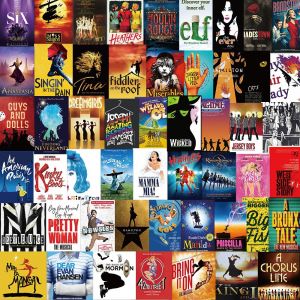 Lot De 52 Autocollants Graffitis Avec Affiches Musicales De Broadway Pour Ordinateur Portable, Voiture, Moto, Vélo, Casque, Skateboard, Guitare, Bouteille D'eau, Décoration Cool, Cadeaux - Neuf