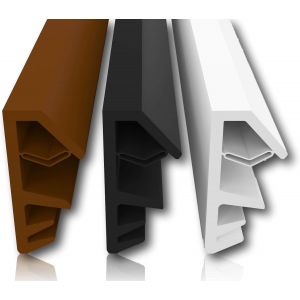 Joint de fenêtre Largeur de gorge 4mm Hauteur de pliage 12 mm Le joint de fenêtre en bois permet de réduire les coûts de chauffage Joint de porte marron 5m - Neuf