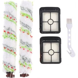 YEMAESRE-ConvientPour Les Filtres À Bissell Hoover, Lot De 2 Rouleaux Multi-Surfaces + 2 Filtres Lavables + 1 De Nettoyage Pour Filtre - Neuf