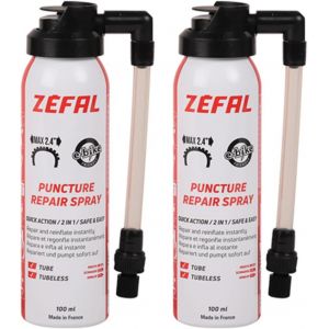 Mevronisshop-Pack Repair Spray - Bombe Anti Crevaison Pneu V&eacute;lo - R&eacute;paration Rapide Crevaison - Presta Et Schrader - Fabriqu&eacute; En France - Neuf