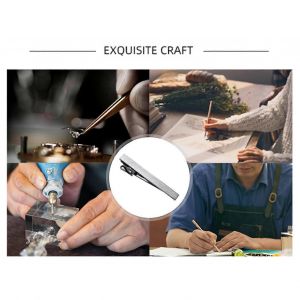 Pince ¿¿ Cravate Pour Homme D'affaires, Style Classique, Finition ¿¿Lectroplaqu¿¿E, Hypoallerg¿¿Nique, Accessoire De Cravate. - Neuf