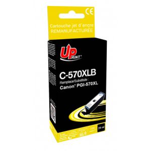 PGI570 XL - PGI-570 XL Cartouche d'encre noire remanufactur&eacute;e premium Canon PGI570 XL - Canon PGI-570 XL - 0318C001 - Neuf