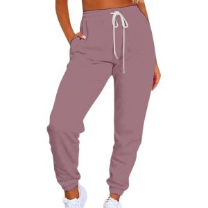 Robes De Vacances Pour Les Femmes Sport Tie Up Taille Avec Peluche Pull Matériel Pantalon Jambe Large Pantalon Découpé, Pantalon En Lin Pour Femme Pk2, Xl - Neuf