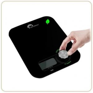 Ulteronixshop-8197 Kinetic Flower Noire, Balance De Cuisine Sans Pile, 5 Kg, Noire - Neuf