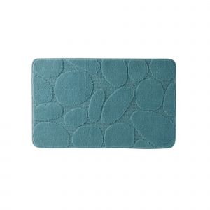 Tapis De Bain Motif Galets - Blancheporte - Taille Contour : 50x40cm