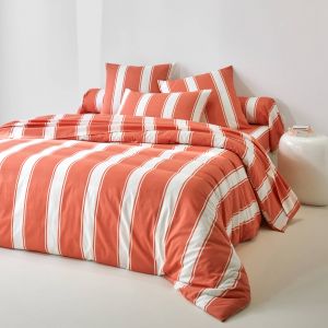 Linge De Lit Transat En Coton Imprim&eacute; - Blancheporte - Taille Housse de couette 2 personnes : 200x200cm