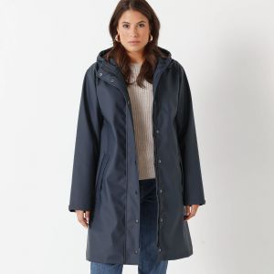 Ciré Long Imperméable, Doublé Polaire, Polyester Recyclé** - Blancheporte - Couleur Bleu - Taille Taille Unique