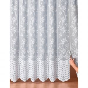 Panneau Motif Papillons Modulable En Hauteur Finition Galon Fronceur - Blancheporte - Couleur Voilage - Taille Taille Unique