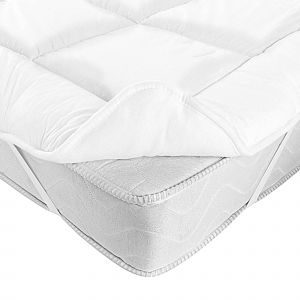 Surmatelas réversible Ourson® anti-acariens Greenfirst® - Surmatelas 1 Personne : 90x190cm - Blanc - Ourson - Couleur Blanc - Taille Surmatelas 1 personne : 90x190cm